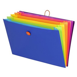 Viquel Folder extendable Happy Neon 6 positions made of polypropylene