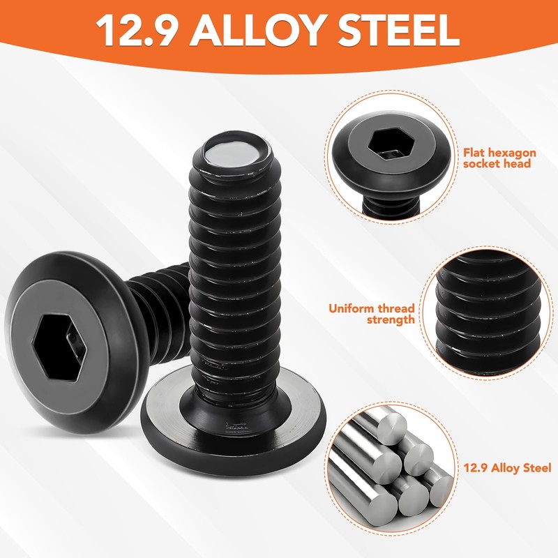 32 Sets Threaded Inserts for Wood Furniture Screws - 1/4-20