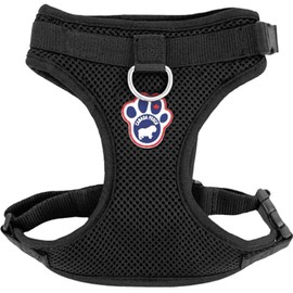 Canada Pooch Everything Dog Harness Black Mesh Large