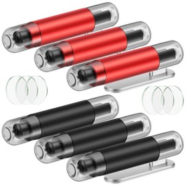 6PCS Safe Car Window Breaker, Car Safety Hammer, 2 in 1 Cars Window Breaker Escape Tool with Seat Belt Cutter, Cars Safe Hammer Accessories Compatible with All Vehicles, Auto, Bus