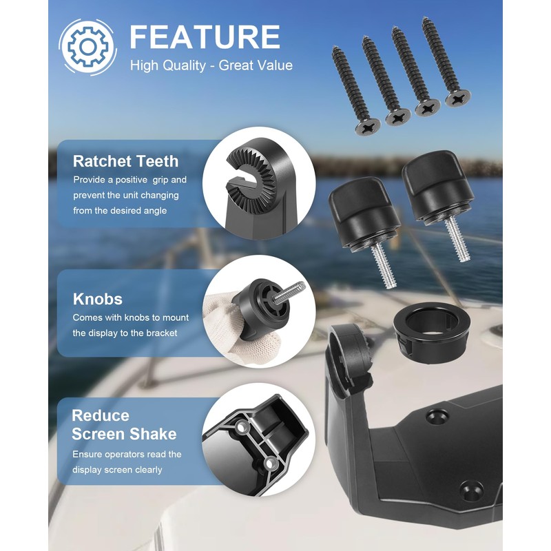 Deargooday Replacement Gimbal Mount Kit 740146-1 for All Hummingbird Helix-7