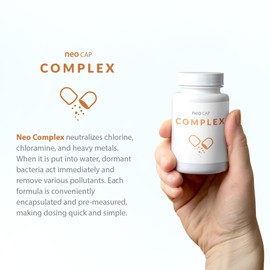 Aquario Neo Cap - Water Conditioner for Aquarium Tank - Neutralizes Tap Water Pollutants, Chlorine Remover Vitamin C Enriched for Fish Health, Safe for All Aquatic Species - Complex, 30 Capsules