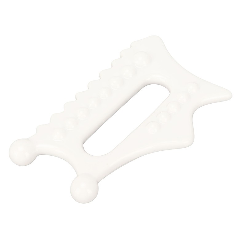 Facial Gua Sha Tool Men Women Ceramic Lymphatic Drainage Trigger