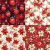 ZAKHSE Christmas Pattern Paper Pack, 24 Sheets 6"x6" Scrapbook Paper