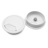 ALLY-MAGIC Desk Grommets, Desk Plastic Grommet for Home & Office,