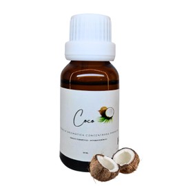 Esencia Aromática Premium de Coco, Concentrada, Hipoalergénica, Grado Cosmético, para Difusores y Jabones