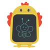 8.5in Children Drawing Board Chicken Shaped LCD Painting Writing Tablet