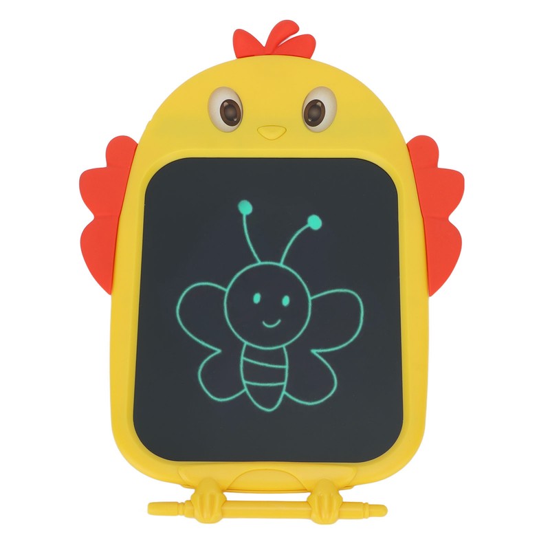 8.5in Children Drawing Board Chicken Shaped LCD Painting Writing Tablet