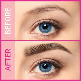 iMethod Microblading Augenbrauenstift - Eyebrow Pencil 2-in-1 Dual-Ended Augenbrauenstift mit 4-Zinken-Micro-Gabelspitzen-Applikator & präziser Pinselspitze erzeugt natürliche Augenbrauen, Schwarz