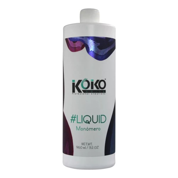 Koko Nails Monómero Liquido Acrílico Para Uñas 32oz Koko