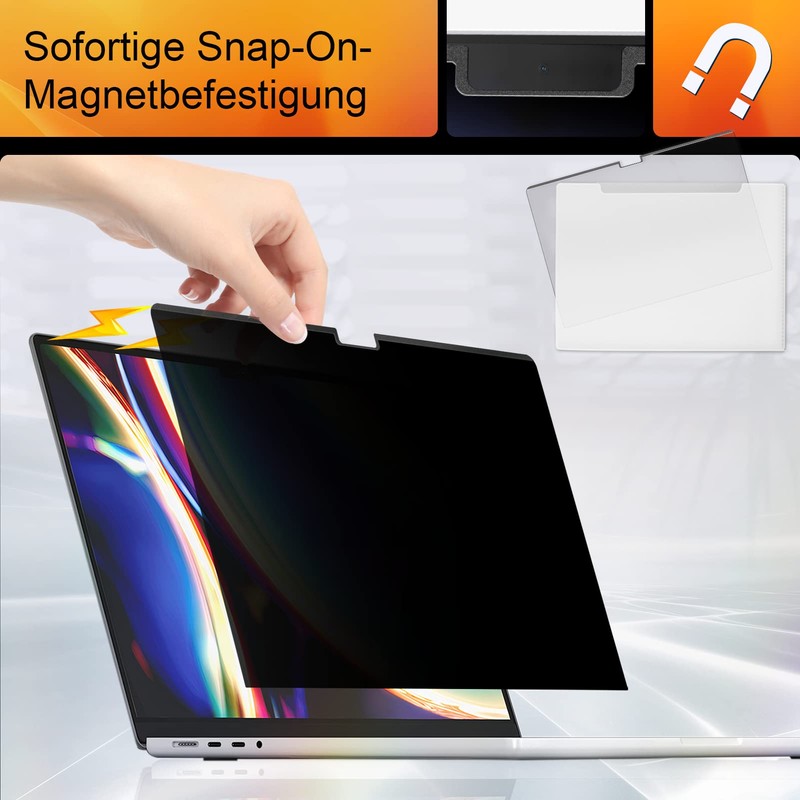 Magnetic Privacy Filter for Apple MacBook Air 15 Inch (2023-2024,