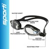 Sporti Antifog Positive Optical Goggle - Clear Lens/Black Frame -
