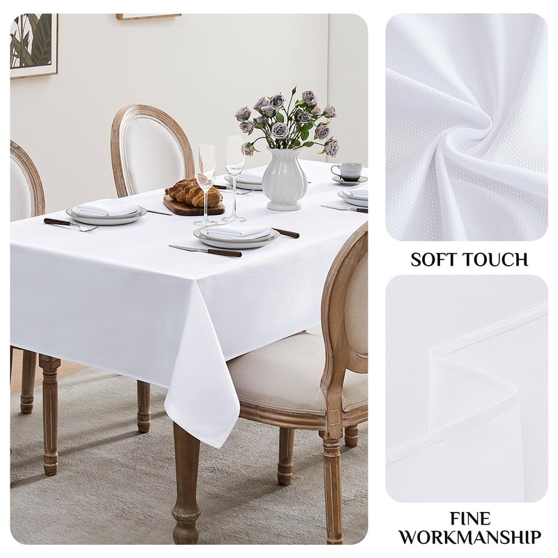 Softalker Tablecloth 80 x 80 cm Table Cloth Washable Geometric