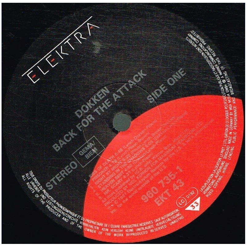 back for the attack LP