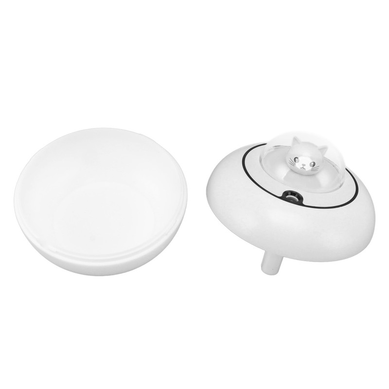 Mini Humidifier Cute Cat Sculpture Portable Quiet Desktop Air Humidifier