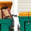 TOLIDA 2 Packs Universal Trash Can Lid Locks - Metal