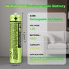 CUCESH 8Pack BK-40AAABU AAA Rechargeable Battery 400mAh 1.2V for Panasonic
