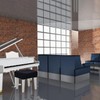 Healeved Copertura di protezione per sgabello da pianoforte copri panchina