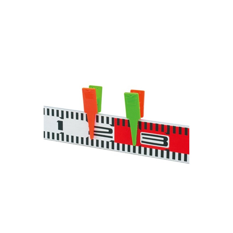 Myzox Point Clip PK-2 Green/Orange (1 Bag of 4)