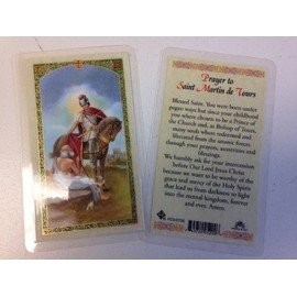 Holy Prayer Cards For the Prayer to Saint Martin Caballero in English Set of 2
