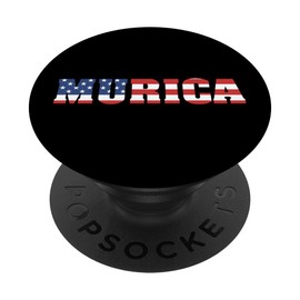Murica Patriotic US Flag retro pop sockets stars strips