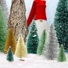 30PCS Mini Christmas Tree, Bottle Brush Trees Mini Sisal Snow