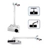 Deselen Projector Ceiling and Wall Mount, Easy Installation Versatile Mount,