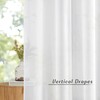 NICETOWN White Sheer Curtains 84 inches Long - Home Decoration