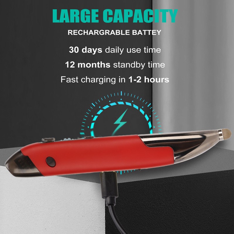 Wireless Pen Mouse Rechargeable Luminous Silent Small Portable Bluetooth 2.4g