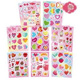 Love Stickers Decals, Valentine's Day Stickers for Laptop Scrapbook, Heart Stickers for Teens Boy Girls Adults, Kids Popular Vinyl Waterproof Stickers for Crafts