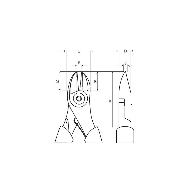 Bahco 2101GC-125IP Side Cutter