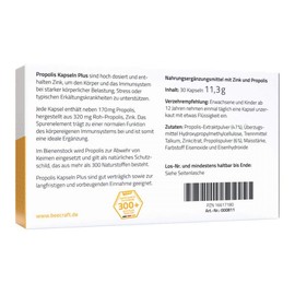 Beecraft Propolis Capsules Pack of 30