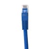 Micro Connectors 100 Feet Augmented CAT6A Blue 10GIGABIT Enet RJ45