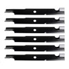 (6) Hustler Zero Turn Mower Blades - 60'' - Raptor