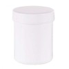 25 Ointment Jars Cream Container 50 g 60 ml White Lid