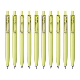 Mitsubishi Pencil UMNSF38F.2 Gel Ink Ballpoint Pen, Uni-Ball One F, 0.01 inches (0.38 mm), Summer Hinata (F), Bulk Pack of 10