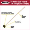 HYDE 19205 Floor and Tile Scraper, 6-inch