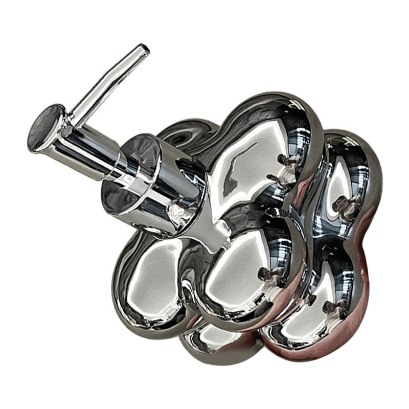 Cloud Press Pump Bottle Ceramic Reusable Decoration Refillable Cloud Shape