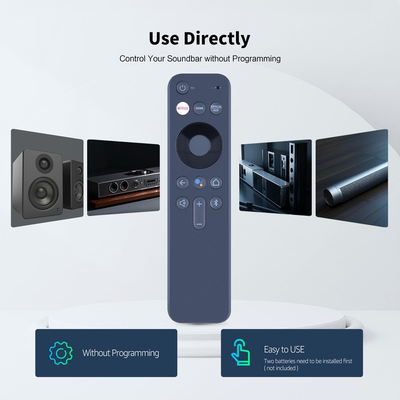 GWVEE Replacement Voice Remote Control for JBL RC-DV2-3016 Link Bar