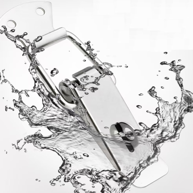 20PCS Stainless Steel Locking Buckle Latches, Toolbox Box Buckle Hasp