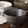 Marui Pottery MR-3-4601 Shigaraki Ware Rice Bowl Bowl Bowl with