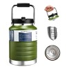 Termo De Gran Capacidad, Acero Inoxidable 304, 2 Litros