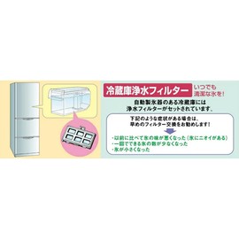 ELPA CNRMJ-107220H Refrigerator Filter Ice Maker for National Refrigerator