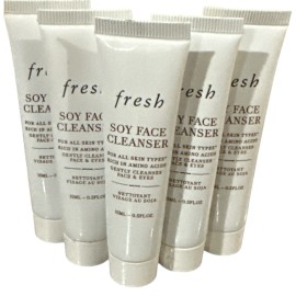 Fresh 5 Fresh Soy Face Cleanser .5 oz 15 ml Travel Size NEW X5