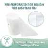 wegreeco Unscented Diaper Liners,Fragance Free and Chlorine Free - 100