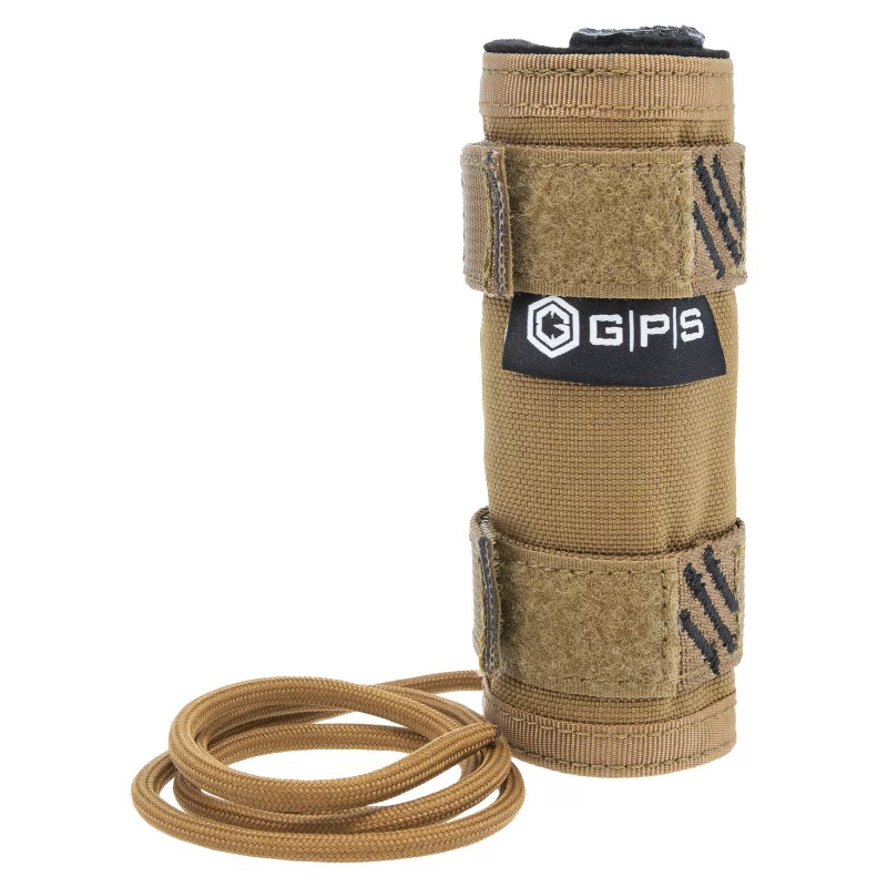 GPS 22LR Suppressor Cover 5" Tan Nylon Construction GPS-T800-22LR-