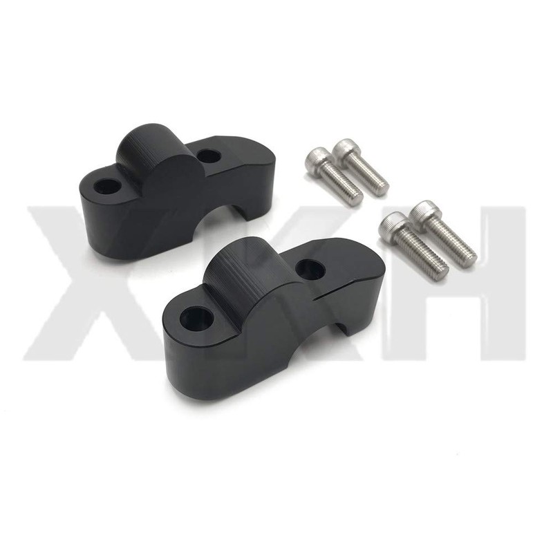 XKH- Handle Bar Clamp Raised Extend Handlebar Mount Riser Compatible