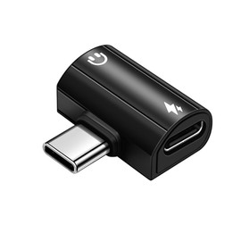 Akkerds Type-C PD60W Charging + 3.5mm Conversion 2 in 1 DAC Digital Decode Listening/Calling/Line Control