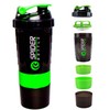 16 oz/ 500ml. Protein Shaker Bottle with Storage | Sports