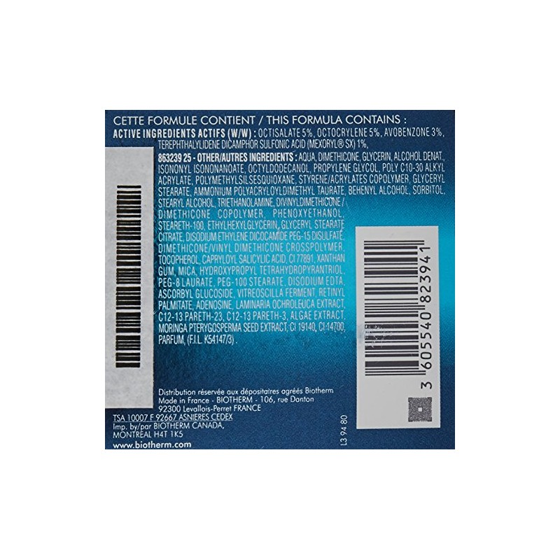 Biotherm Blue Therapy Moisturizing Cream SPF15, Combination Skin, Unisex, 1.69